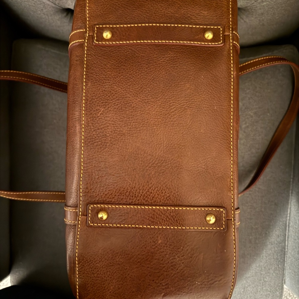 Dooney & Bourke Florentine Chestnut Smith Bag - Picture 4 of 10